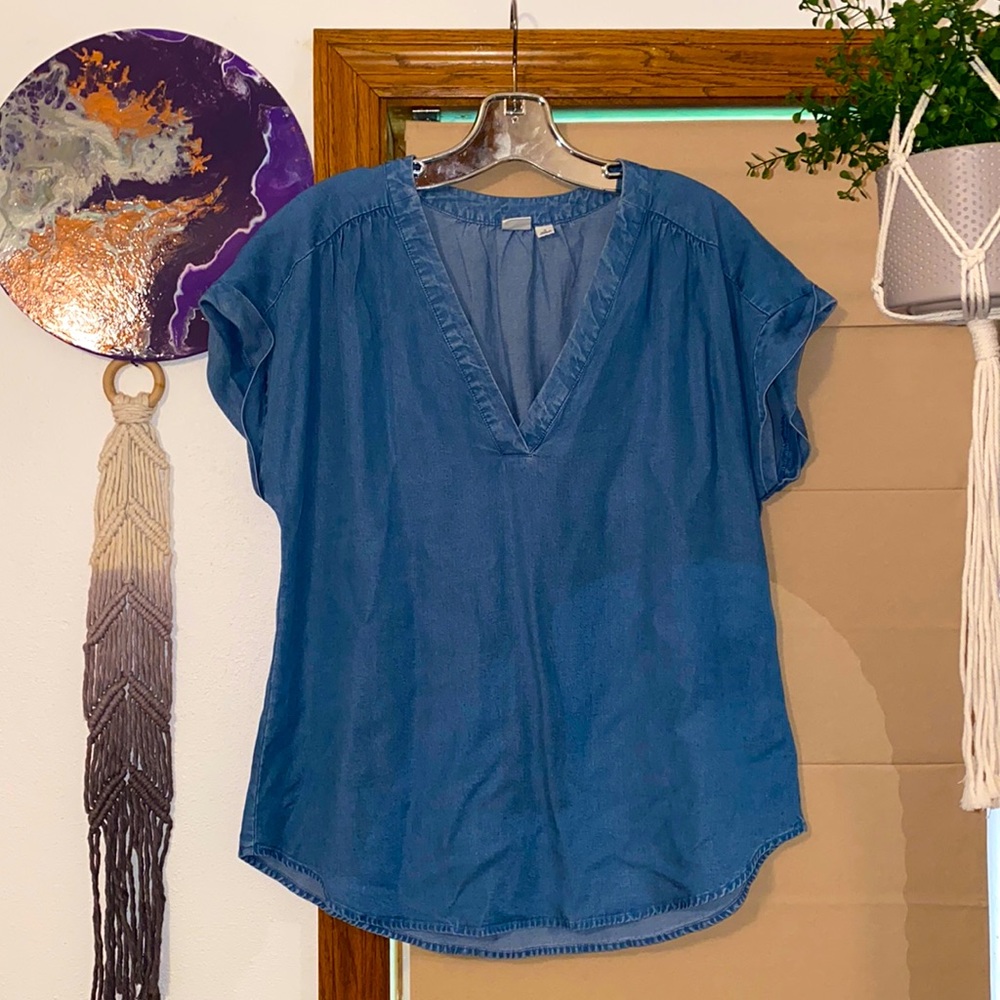 Chambray t-shirt, M